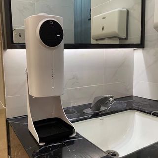 MÁY RỬA TAY KÈM SÁT KHUẨN TỰ ĐỘNG K9 PRO PLUS KÈM CHÂN ĐỠ