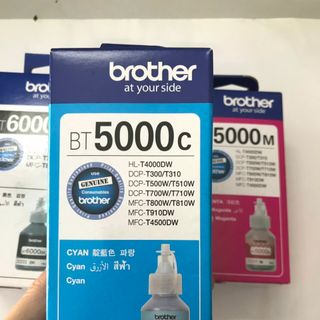 Mực in phun màu Brother BT5000 màu xanh chính hãng giá sỉ