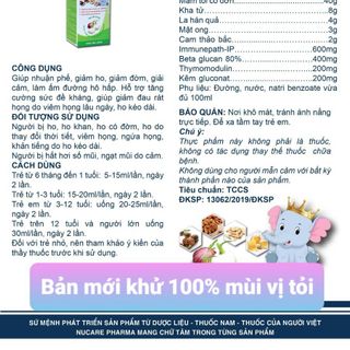 Nucare siro tinh chất tỏi