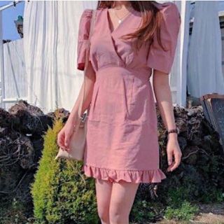 ĐẦM TAY LỠ THẮT EO 2 MÀU