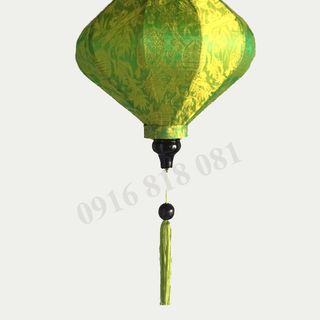 Đèn lồng Hội An vải lụa tơ tằm size 30 cm chuyên dùng để trang trí quán xá