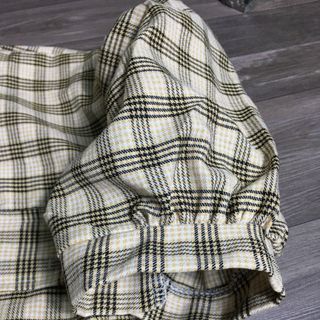 Sơ mi sọc caro lửng kiểu crotop, chất kate form 50kg-65kg