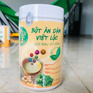 Bột ăn dặm Việt Lộc cho bé,chính hãng, an toàn-Từ 4-10 tháng. 2 loại tuỳ chọn giá sỉ