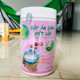 Bột ăn dặm Việt Lộc cho bé,chính hãng, an toàn-Từ 4-10 tháng. 2 loại tuỳ chọn