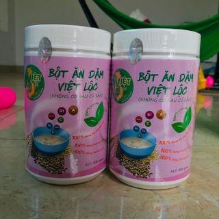 Bột ăn dặm Việt Lộc cho bé,chính hãng, an toàn-Từ 4-10 tháng. 2 loại tuỳ chọn
