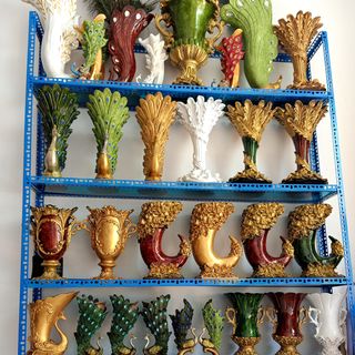 Bình hoa composite