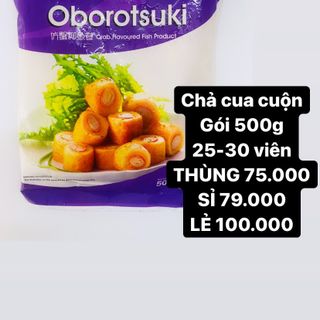 Chả cua cuộn giá sỉ