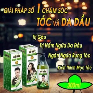 Dầu gội thảo dược bồ kết hoa bưởi