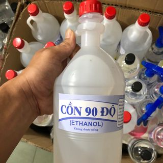 Cồn Ethanol 90 độ - Đóng gói can 2 lít giá sỉ