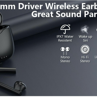 Tai Nghe Bluetooth MN02 Seri 5.1 Không Dây Cảm Ứng Cho IOS Và Android - Bảo hành 6 tháng