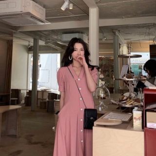 ĐẦM SƠ MI NÚT TRẮNG 3 MÀU