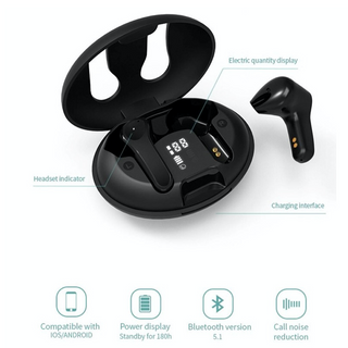 Tai Nghe Bluetooth EF08 Seri 5.2 Không Dây Cảm Ứng Cho IOS Và Android, IPX7 - Bảo hành 6 tháng