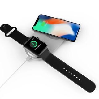 Sạc Nhanh Không Dây Đa Năng 2in1 WCT-K33 Chuẩn Qi Có In Logo Theo Yêu Cầu - Bảo hành 6 tháng