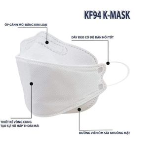 Khẩu Trang Hàn Quốc KF94-4 lớp