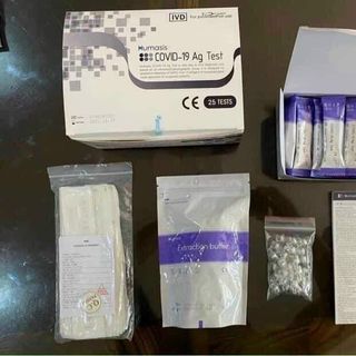 Bộ Kit test nhanh Humasis Covid 19 AG Sar COV 2 giá sỉ