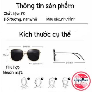 Kính mắt mát nữ hottrend đẹp cam kết 100% giống hình