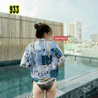 ÁO SƠ MI PHOM RỘNG UNISEX SIÊU IU