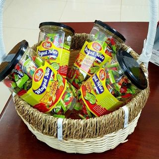 KẸO XOÀI NHÂN MUỐI ỚT WINGED NEWS CHÍNH HÃNG CÔNG TY PHÚ NAM SANG.