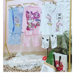 [FREESIZE] Pijama phong cách tiểu thư chất liệu lụa Latin cao cấp Lillyshop