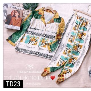 Pijama lụa Latin cao cấp hàng thiết kế [Freesize + Hình thật chụp] Lillyshop