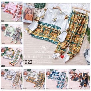 Pijama lụa Latin cao cấp hàng thiết kế [Freesize + Hình thật chụp] Lillyshop