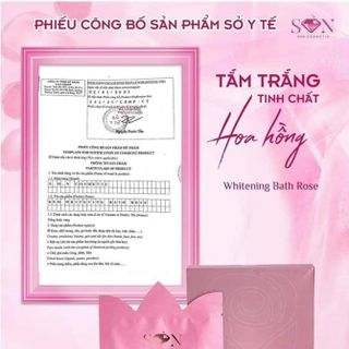 Kem tắm trắng (Whitening bath rose)