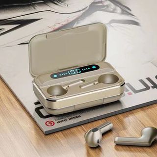 Tai Nghe Bluetooth MN08 Seri 5.1 Không Dây Cảm Ứng Cho IOS Và Android Kiêm Sạc Dự Phòng Chống Nước - Bảo hành 6 tháng