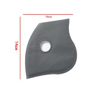 Khẩu trang 2 van thở và kính chống giọt