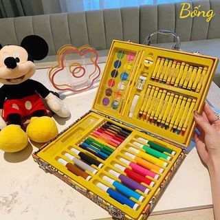 Bộ bút+sáp màu nước cho bé