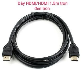 Dây HDMI 7.0 tròn đen 1,5m giá sỉ