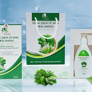 Dung Dịch Vệ Sinh Nữ Trầu Không + kèm túi xách