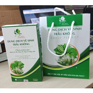 Dung Dịch Vệ Sinh Nữ Trầu Không + kèm túi xách