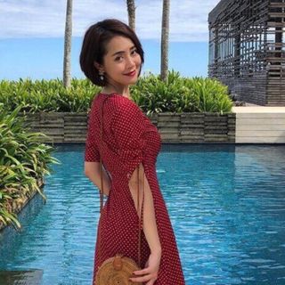 ĐẦM BI XÒE 2 MÀU