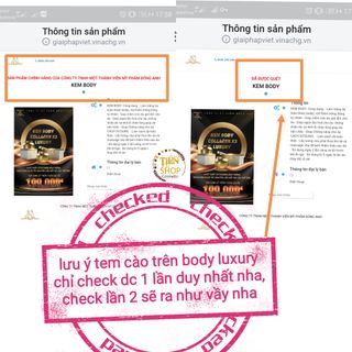 Kem body luxury collagen x3