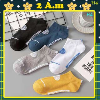 (FREESHIP) Set 10 Đôi Tất Vớ Cổ Cao Trơn Nhiều Màu Nam Nữ Unisex Style Hàn Quốc giá sỉ