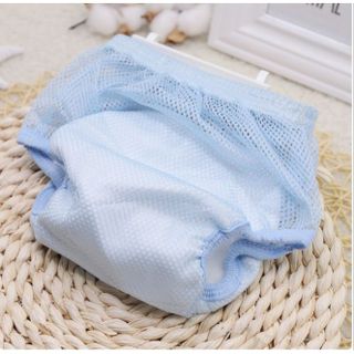 Quần Bỏ Bỉm Vải Lưới Siêu Thoáng Nhẹ Cho Bé