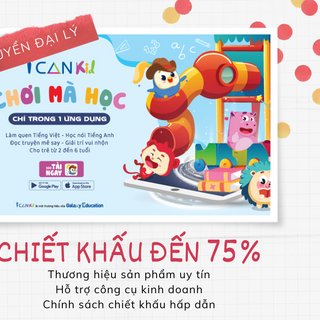 Khóa học tiếng anh cho bé ICANkid