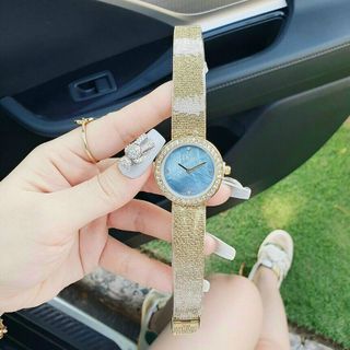 ĐỒNG HỒ DlOR LƯỚI NỮ VÀNG