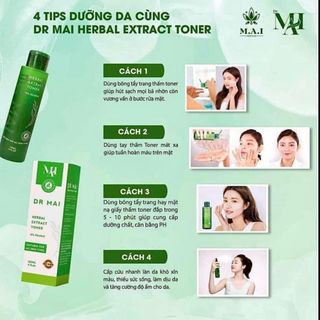Toner rau má Dr Mai 120ml Dưỡng Ẩm Làm Dịu Da