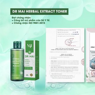 Toner rau má Dr Mai 120ml Dưỡng Ẩm Làm Dịu Da
