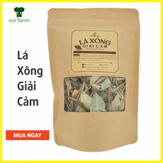 Lá xông giải cảm The Moshav Farm sấy lạnh Túi 90g – Xông Sau Sinh và Em bé giá sỉ