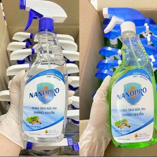 Dung dịch sát khuẩn Nanopro 500ml có chứa Nano Bạc