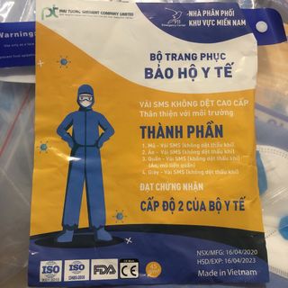 Bộ Bảo Hộ Phòng Dịch Level 2 (Phú Tường)