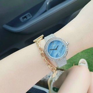 ĐỒNG HỒ DlOR LƯỚI NỮ BẠC XINH