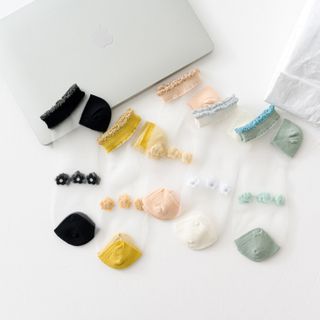 Combo 5 Đôi Vớ Ren Hình Hoa