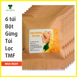 Bột Gừng Túi Lọc The Moshav Farm 6 túi lọc / gói