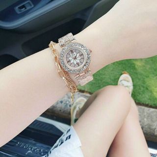 ĐỒNG HỒ DlOR NỮ FULL HỘT XINH