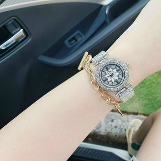 ĐỒNG HỒ DlOR NỮ FULL HỘT XINH