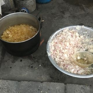Hành phi, chiên thủ công