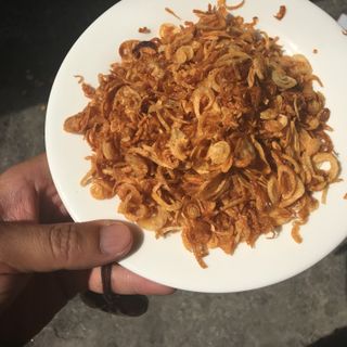 Hành phi, chiên thủ công